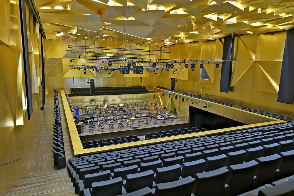 Złota sala w Filharmonii