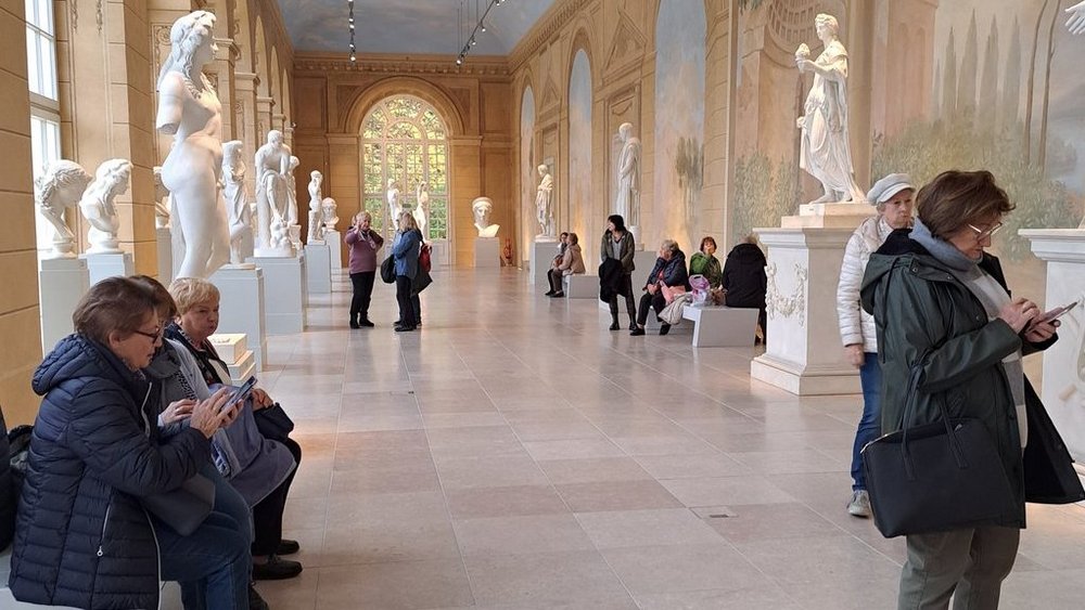 Wystawa w Oranżerii w Łazienkach